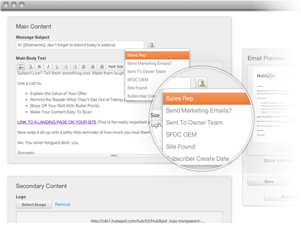 hubspot email