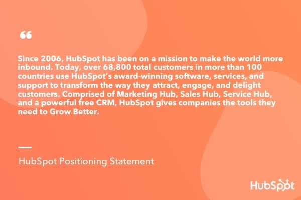 positioning statement