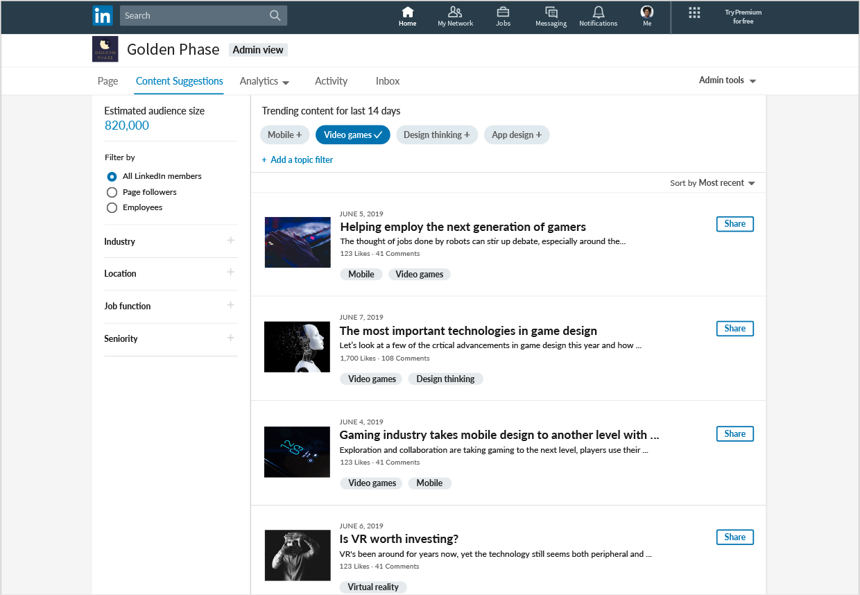 linkedin-content-suggestions